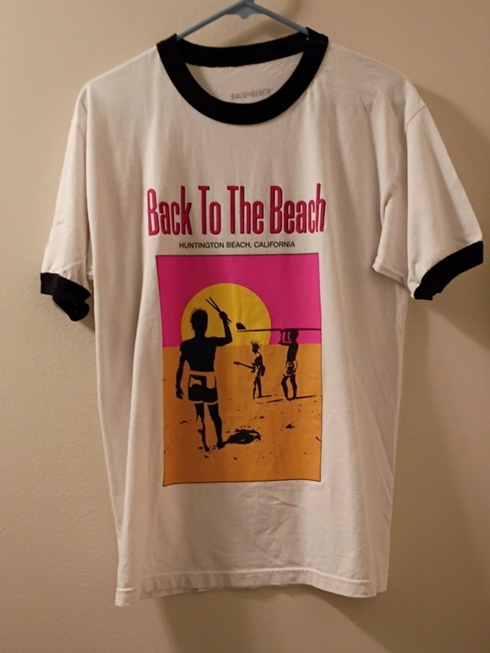 Back To The Beach Music Festival Tour Shirt With A Back Hit